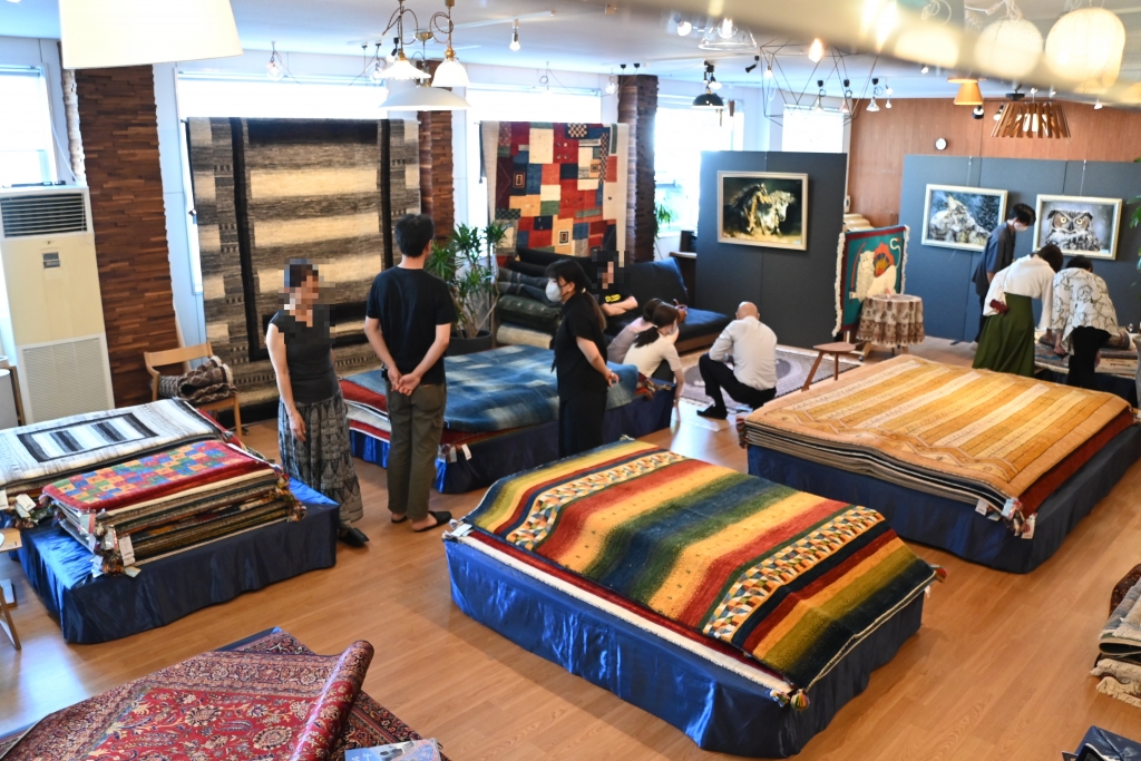ギャッベ　ペルシャ絨毯　富山　家具　おしゃれ　ウールラグ　ラグ　無垢材家具　　富山 (12)